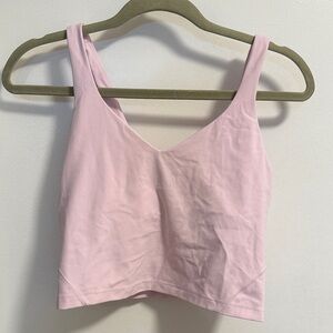 lululemon athletica Light Pink Tank Top